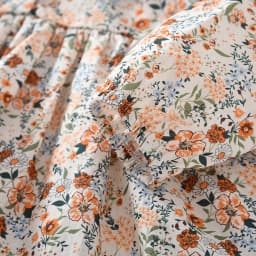2-6 Year Old Girls' Casual Clothes Autumn New Item Lapel Long Sleeved Floral Dress Sweet and Lovely Countryside Style