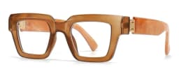 Fashion Large Frame Jelly Myopia Glasses Women 2025 Luxury Brand Square Black Glasses Ink Color Anti Blue Light Eyeglasses -2 -5