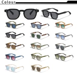 1/2/3 Pcs Wholesale Sunglasses Square Retro Men Fashion Punk Sun Glasses Women Travel Eyewear Lunette De Soleil Femme UV400