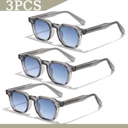 1/2/3 Pcs Wholesale Sunglasses Square Retro Men Fashion Punk Sun Glasses Women Travel Eyewear Lunette De Soleil Femme UV400