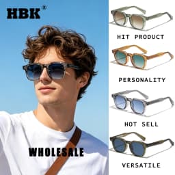 1/2/3 Pcs Wholesale Sunglasses Square Retro Men Fashion Punk Sun Glasses Women Travel Eyewear Lunette De Soleil Femme UV400
