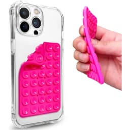 Double Side Silicone Suction Phone Holder Hands Free Stand for IPhone 15 Samsung Xiaomi Universal Support Telephone Grip Mount