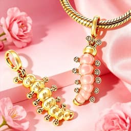 925 Silver Golden Zircon Love Rose Heart Letter Love Key Floral Charms Beads Fit Bracelet Pendant DIY Jewelry for Women Gift