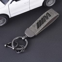 Car Vintage Leather Keychain Keyring Pendant Zinc Alloy Key Ring For BMW M F30 F10 E90 F20 E46 E60 E70 E39 E36 E87 X7 E92 E91 X6