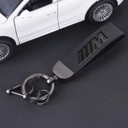 Car Vintage Leather Keychain Keyring Pendant Zinc Alloy Key Ring For BMW M F30 F10 E90 F20 E46 E60 E70 E39 E36 E87 X7 E92 E91 X6