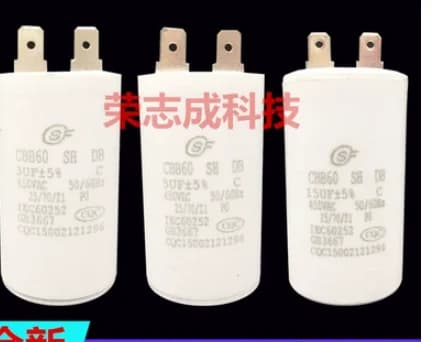 CBB60 2 3 4 5 6 7 8 9 20 30UF Insert Capacitor Refrigerator Water Pump Equipment Mechanical Starting Motor Drive Capacitor