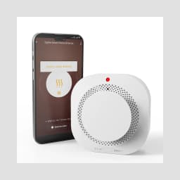 Zigbee Smoke Alarm Tuya Smart Real-time Monitoring APP Notification Smoke Detector For Gas Wall-hung Stoves Bathrooms Industrial Hotel Security