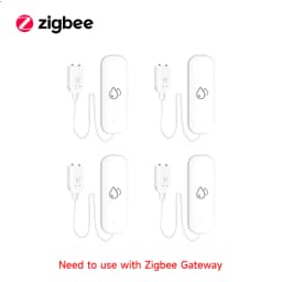 Tuya WiFi/ZigBee Water Sensor Leakage Alarm Flood Leak Detector Smart Home APP Remote Control Smart Home Security Protection