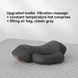 Okayso Electric Massager Cervical Pillow Hot Compress Vibration Massage Neck Traction Relax Sleeping Pillow Spine Support Normal