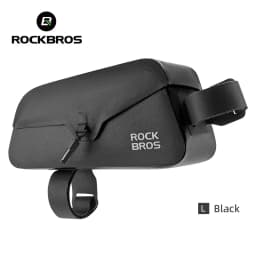 ROCKBROS Cycling Bag 0.6L Or 0.9L Magnetic Waterproof Road Bike Bag Front Beam Tube Bag Riding Bicycle Bag Accessories