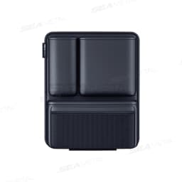 SEAMETAL Leatherette Car Trunk Organizer Large Capacity Seat Back Storage Bag with 4 Pockets Multifunction Use for Car Trunk SUV