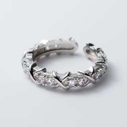 YIZIZIAI Female Luxury Micro Pave Zircon Bandages X-shape Ring for Women Wedding Band Rings for women Bridal Party Jewelry Gift