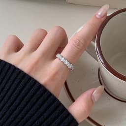 YIZIZIAI Female Luxury Micro Pave Zircon Bandages X-shape Ring for Women Wedding Band Rings for women Bridal Party Jewelry Gift