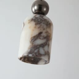 Luxury Black Metal Natural Marble Pendant Light Fixture E27 Mini Hanging Lamp for Bedroom Bedside Dining Room Decor