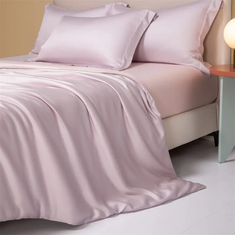 Luxury Bedding 100% Bamboo Duvet Cover 1PC Soild Colors Single Queen King Bed Cover Quilt Cover Soft Comfortable  Summer Cooling