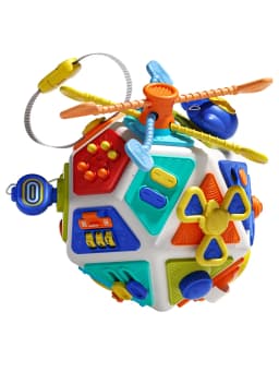 Baby Busy Board Activity Cube Toys Montessori Sensory Toys Toddler Fine Motor Early Educational Toy Travel Fidget Toys Gifts
