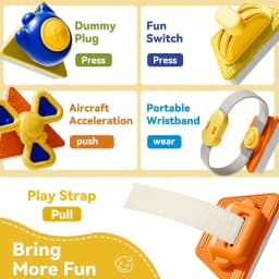 Baby Busy Board Activity Cube Toys Montessori Sensory Toys Toddler Fine Motor Early Educational Toy Travel Fidget Toys Gifts