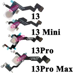 LED Flash Light Flex Cable For iPhone 13 12 11 Pro Max 14 Plus Proximity Light Sensor Flashlight Flex Ribbon Replacement Parts