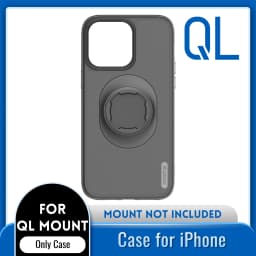 Quad-style Motorbike/Bike Holder/Car Mount with Lock-in Design, Shockproof Case for iPhone 17/16/15/14Plus/13/12/11Pro/XsMax