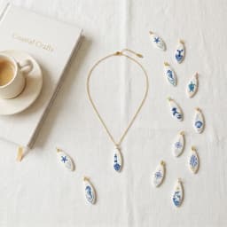1pc New Ocean Jewelry Turtles Seahorses Drop Charms 18K Gold Plated Blue Double-sided Enamel Printed Brass Pendant DIY Jewelry