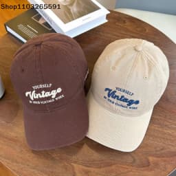 1Pcs For Women Men Summer Streetwear Trucker Hat 3D Letter Design Baseball Cap Vintage Brown Duck Tongue Hat