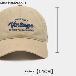 1Pcs For Women Men Summer Streetwear Trucker Hat 3D Letter Design Baseball Cap Vintage Brown Duck Tongue Hat