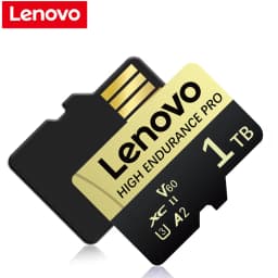 Lenovo 1TB Memory Card Micro SD Card Fast Read Storage SD Cards for Android Phone Dash Cam Digital Camera U3 V60 TF Card