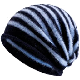 Hot Sale Fashion Woman Slouchy Beanie Casual Stripe Design Y2K Winter Hats For Female