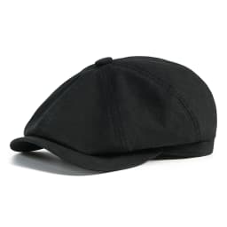 BOTVELA Men's Newsboy Gatsby Hat 100% Cotton Vintage Flat Ivy Driving Cabbie Cap