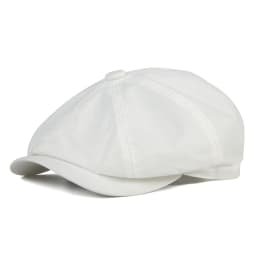 BOTVELA Men's Newsboy Gatsby Hat 100% Cotton Vintage Flat Ivy Driving Cabbie Cap
