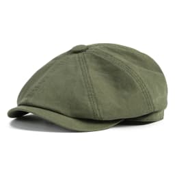 BOTVELA Men's Newsboy Gatsby Hat 100% Cotton Vintage Flat Ivy Driving Cabbie Cap