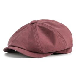 BOTVELA Men's Newsboy Gatsby Hat 100% Cotton Vintage Flat Ivy Driving Cabbie Cap
