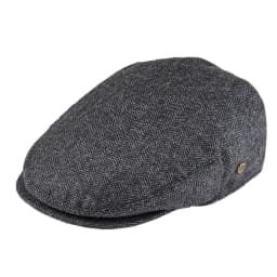 VOBOOM Wool Tweed Herringbone Flat Cap Newsboy Caps Men Women Classic Cabbie Driver Hat Beret for Male Golf Hunting Ivy Hats
