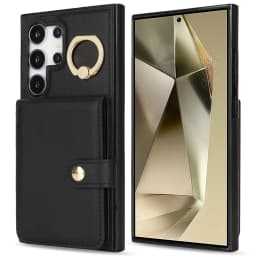 for Samsung Galaxy S26/S25/S24/S23/S22 Ultra/S23 FE/Note 20 Ultra Wallet Case with Card Holder,Flip Folio Book PU Leather Cover