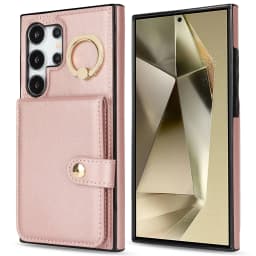 for Samsung Galaxy S26/S25/S24/S23/S22 Ultra/S23 FE/Note 20 Ultra Wallet Case with Card Holder,Flip Folio Book PU Leather Cover