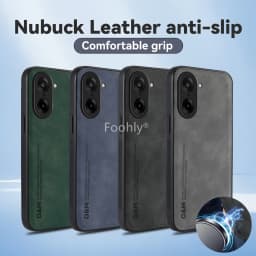 Nubuck Leather Magnetic Case for OnePlus Nord CE 5 CE5 5G Protective Cover Shockproof Back Shell Coque Capa Fundas