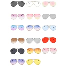 2025 New Fashion Pilot Sunglasses Women Oversized Luxury Sun Glasses For Female Cool Mirror Vintage Lady Gradient Shades UV400