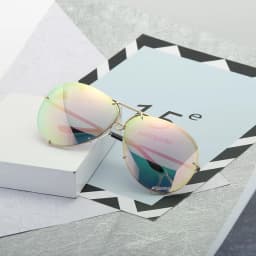 2025 New Fashion Pilot Sunglasses Women Oversized Luxury Sun Glasses For Female Cool Mirror Vintage Lady Gradient Shades UV400
