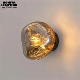 Light Flows Glass Texture Wall Light - Modern Sconce for Bedroom Corridor Restaurant, Ceiling / Wall Decoration Lighting Fixture