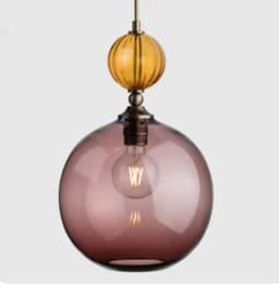 Nordic Modern Glass Chandelier Restaurant Bar Bedside Bedroom Creative Color Chandelier Interior Decoration Lighting Fixtures