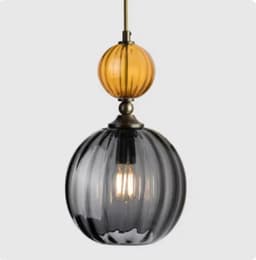 Nordic Modern Glass Chandelier Restaurant Bar Bedside Bedroom Creative Color Chandelier Interior Decoration Lighting Fixtures