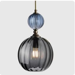 Nordic Modern Glass Chandelier Restaurant Bar Bedside Bedroom Creative Color Chandelier Interior Decoration Lighting Fixtures
