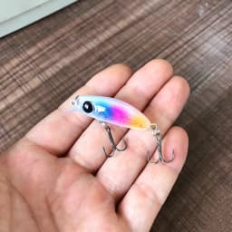 1pcs mini Minnow Fishing Lures Wobblers 3.5cm 2.7g slowly Sinking Trout Artificial Hard Bait Bass Crankbait Carp Fishing tackle