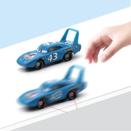 @Pixar Cars Diecast Metal Alloy Model Car Lightning McQueen The King Frank Guido Luigi Movie Character Toy Car Collectible Gifts