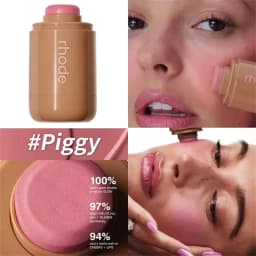 Rhodeskin Limited Edition Lip Gloss Ribbon Espresso Toast Caramelized Banana Moisturizer Lipstick Pocket Blush Cream Stick New