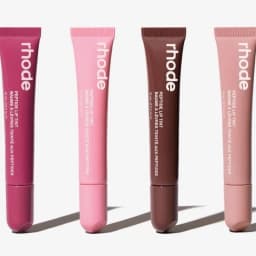 Rhodeskin Limited Edition Lip Gloss Ribbon Espresso Toast Caramelized Banana Moisturizer Lipstick Pocket Blush Cream Stick New