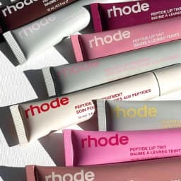 Rhodeskin Limited Edition Lip Gloss Ribbon Espresso Toast Caramelized Banana Moisturizer Lipstick Pocket Blush Cream Stick New