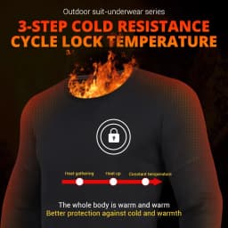 Men's Heated Thermal Underwear Set Women Winter Outdoor Sports Underwear 28 Heating Areas Heated Shirt Pant USB Electric Heating