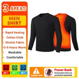 Men's Heated Thermal Underwear Set Women Winter Outdoor Sports Underwear 28 Heating Areas Heated Shirt Pant USB Electric Heating