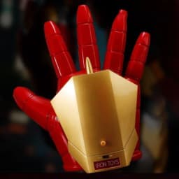 Iron Man Glove Cosplay Toys Ironman Wearable Gloves Anime Action Figure Manga Figurine 1:1 Scale Party Props Peripheral Gift